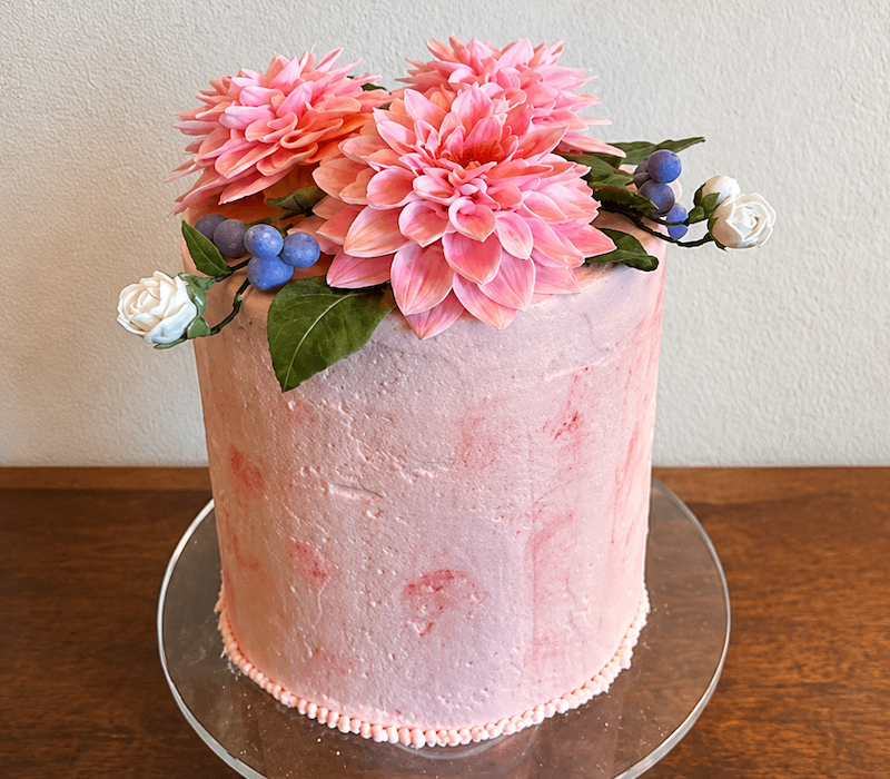 FloralCake 800x700